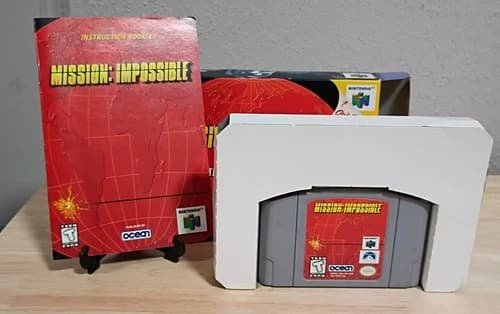 Mission: Impossible "Expect The Impossible" Nintendo 64 N64 Complete CIB Very...