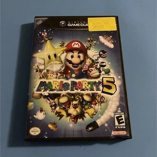Nintendo Mario Party 5 Nintendo GameCube Game CIB Manual Included Multiplayer