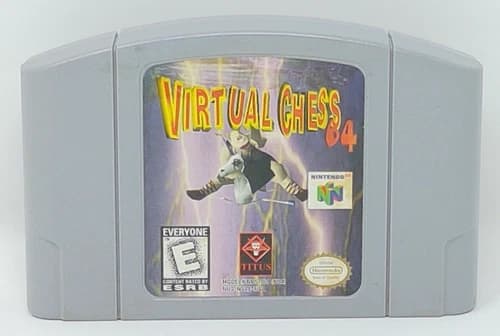 Virtual Chess 64 (Nintendo 64, 1998) - Authentic & Tested