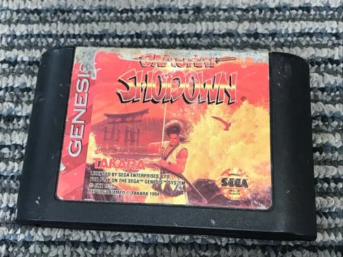 Sega Genesis Samurai Shodown Video Game CARTRIDGE ONLY