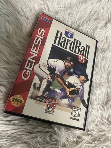 HardBall '95 (Sega Genesis, 1995) Complete