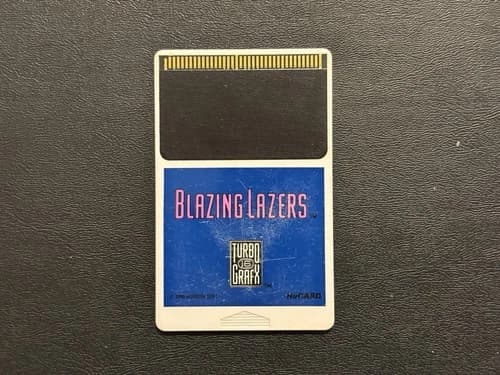 Blazing Lazers TG16 HuCard Only (TurboGrafx-16, 1989) Authentic Tested & Works!