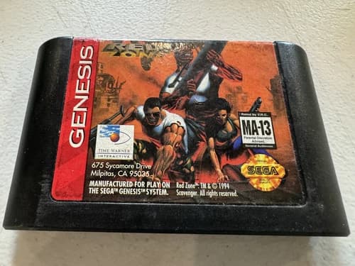 Red Zone (Sega Genesis, 1994)