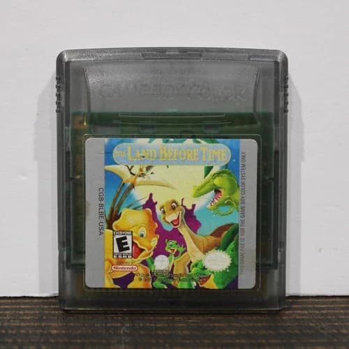The Land Before Time Nintendo Game Boy Color Tested Authentic