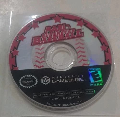 Mario Superstar Baseball (Nintendo Gamecube) - Disc Only