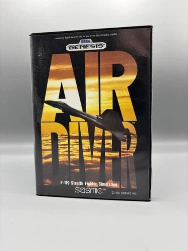 Air Diver (Sega Genesis, 1990) CIB Complete Tested & Working