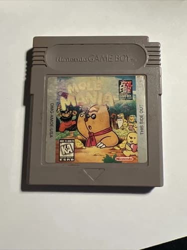 Mole Mania (Original Nintendo Game Boy) Authentic US Version