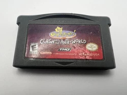 Fairly Odd Parents Clash With The Anti-World Nintendo Gameboy Advance