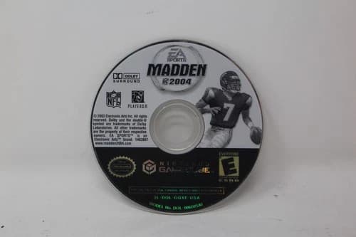 Madden NFL 2004 Nintendo Gamecube Disc Only