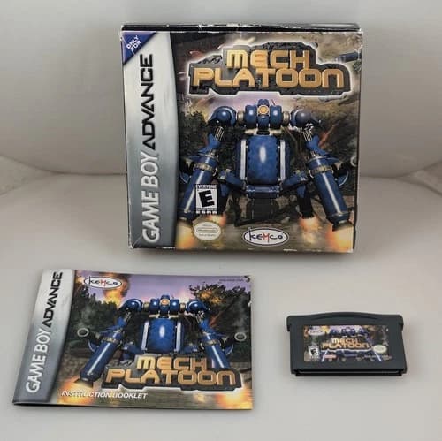 Nintendo Gameboy Advance GBA - Mech Platoon - Complete CIB