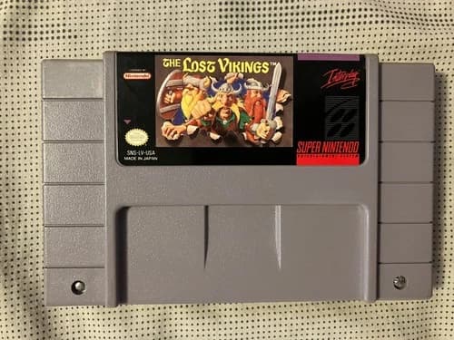 Lost Vikings (Super Nintendo Entertainment System, 1993) **Preowned - Tested**