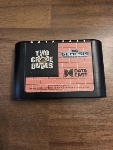 Two Crude Dudes - Sega Genesis - Cartridge Only TESTED