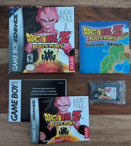 Dragon Ball Z: Buu's Fury Nintendo Game Boy Advance Authentic Tested CIB