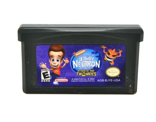 Jimmy Neutron Attack of the Twonkies (GBA, Nintendo Game Boy Advance) Cart Only