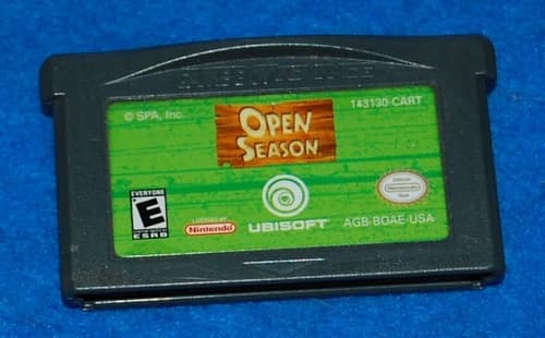 Open Season Nintendo Game Boy Advance Game, Tested & Cleaned