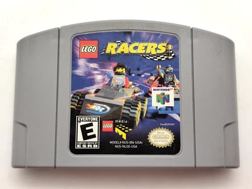 LEGO Racers (Nintendo 64 N64, 1999) *Cart Only* Authentic Tested & Cleaned!