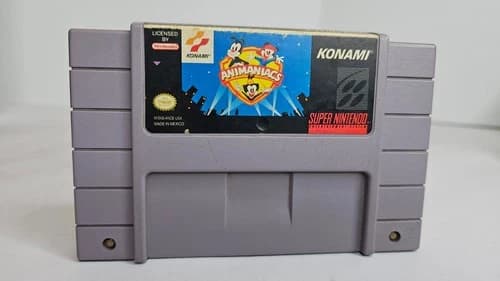 Animaniacs (Super Nintendo SNES, 1994) Konami Cartridge Only
