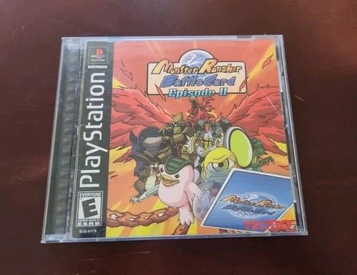 CIB PlayStation 1 PS1 Monster Rancher Battle Card Episode 2 Tecmo