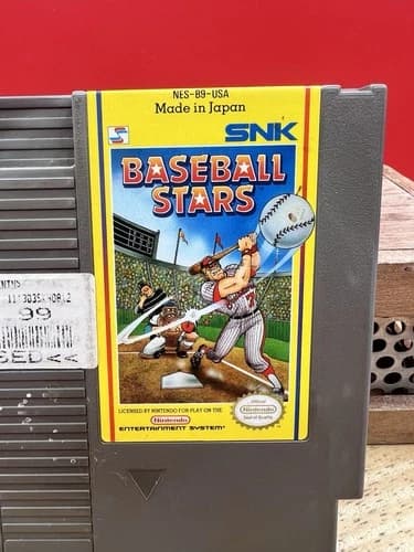 Baseball Stars (Nintendo Entertainment System, NES, 1989) Cart Only