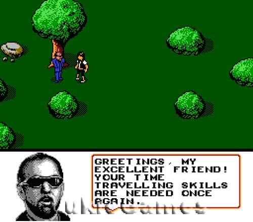 Bill & Ted's Excellent Adventure - NES Nintendo Game