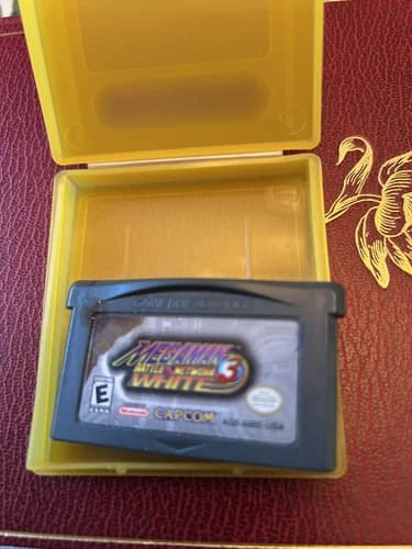 Megaman Battle Network 3 White (Nintendo Gameboy Advance, 2003) Cartridge Only