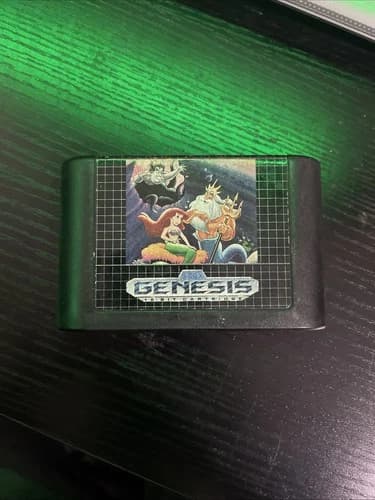 Ariel the Little Mermaid (SEGA Genesis, Cartridge Only, Tested & Working)