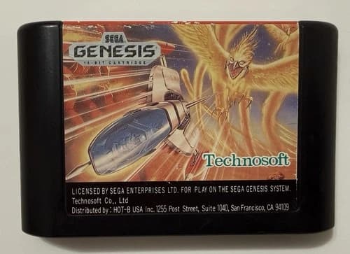 Thunder Force 3 - (Sega Genesis) *Tested & Working*