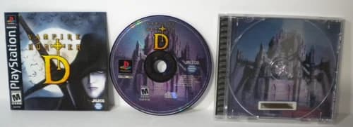Vampire Hunter D (PlayStation 1 PS1) Authentic Complete CIB w/ Manual Tested