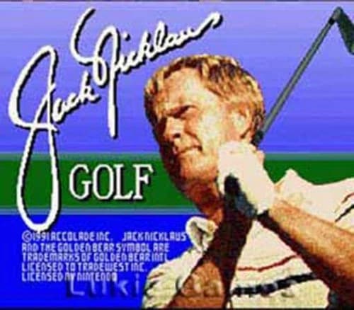 Jack Nicklaus Golf - SNES Super Nintendo Game