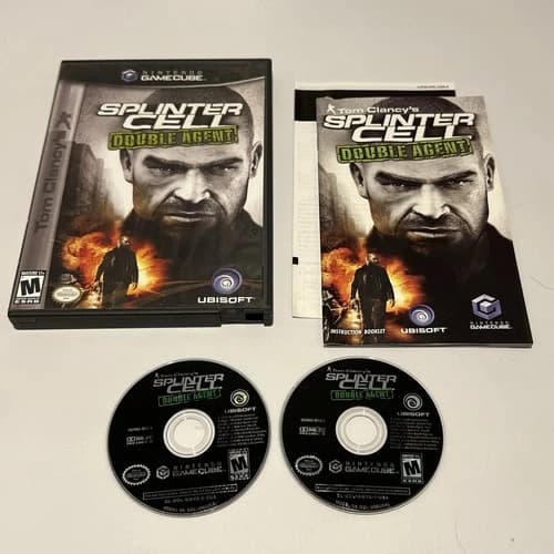 Tom Clancy's Splinter Cell: Double Agent (Nintendo GameCube, 2006) CIB READ
