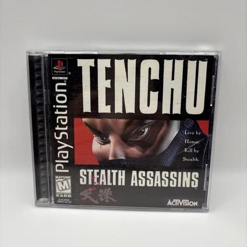 Tenchu: Stealth Assassins Sony PlayStation 1 -CIB No Reg Card - Tested Fast Ship
