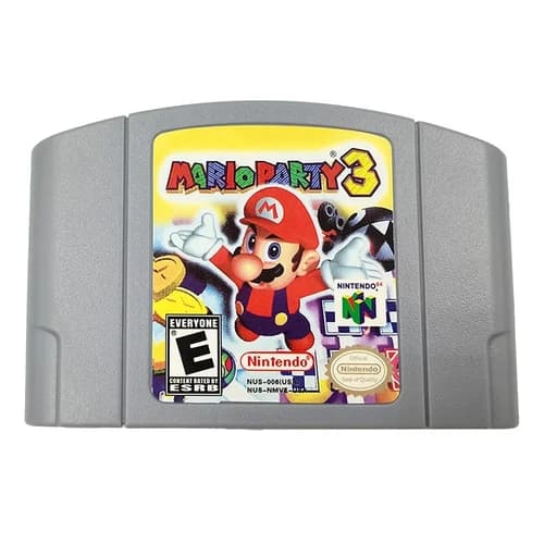 Mario Party 3 (Nintendo 64, 2001) N64 Game Cartridge NTSC-U/C US Version