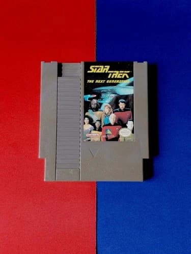 Star Trek Next Generation NES Nintendo Authentic 1991 Tested *see Pics*