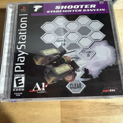 Shooter Space Shot (Sony PlayStation 1) PS1 COMPLETE CIB