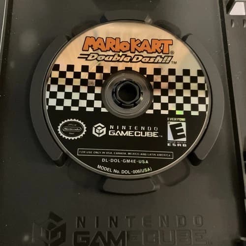 Mario Kart Double Dash Nintendo Gamecube DISC ONLY Loose Tested Clean Fast Ship