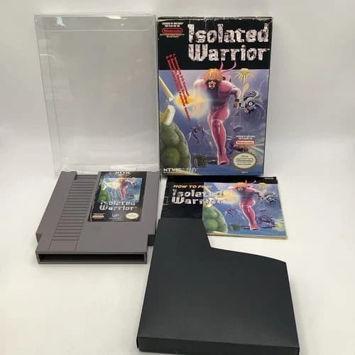 Isolated Warrior (Nintendo NES Game) Complete CIB - Authentic - Tested