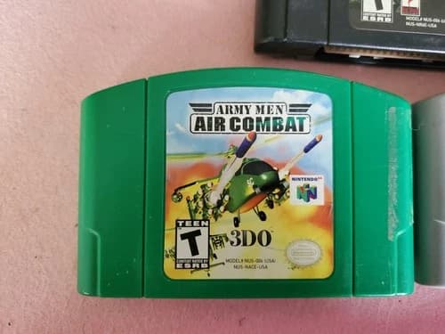 PR4 Army Men: Air Combat (Nintendo 64 2000) N64 Authentic Cartridge Tested