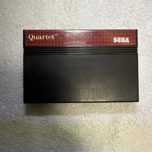 Quartet SEGA Master System Video Game Cartridge