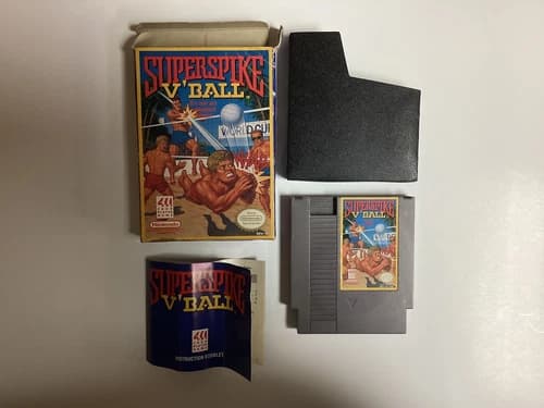 Super Spike Volleyball- NES Complete TESTED CIB