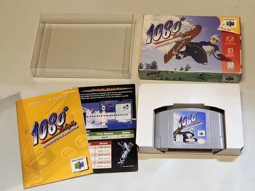 1080 Snowboarding CIB Nintendo 64 N64 Box Manual Authentic