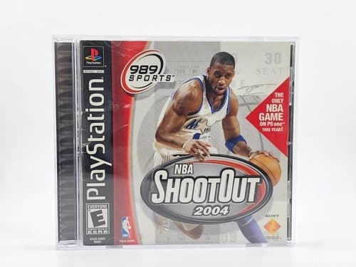 Sony Playstation 1 PS1 NBA ShootOut 2004 CIB Cleaned & Tested