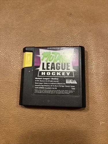 Mutant League Hockey Cartridge Only Sega Gensesis Working Authentic