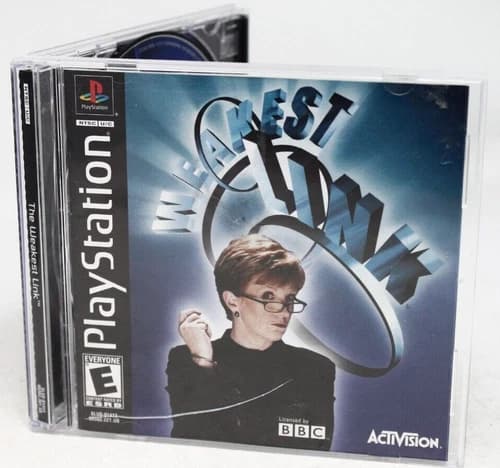 Weakest Link (Sony PlayStation 1, PS1, 2001)