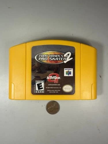Tony Hawk's Pro Skater 2 (Nintendo 64, 2001) - N64 Cart Only