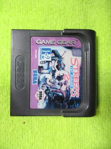 Streets of Rage 2 (Sega Game Gear, 1993) Cartridge Authentic OEM
