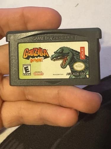Godzilla: Domination Cartridge! Nintendo Game Boy Advance GBA Authentic