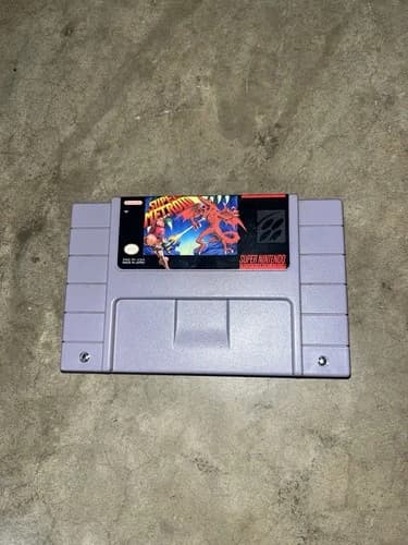 Nintendo Super Metroid Action Adventure SNES NTSC-U/C Metroid Series Cartridge
