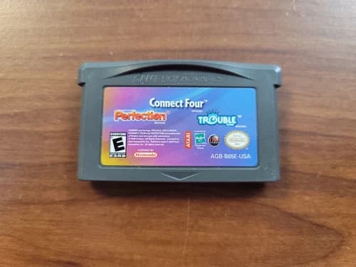 Connect Four/Perfection/Trouble Nintendo GameBoy Advance GameBoy GBA Great Shape
