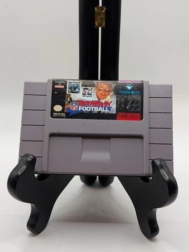 Troy Aikman NFL Football Super Nintendo Entertainment SNES - Tested
