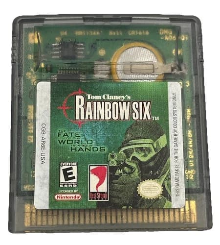 Tom Clancy's Rainbow Six (Game Boy Color, 2000) GBC Tested/Working